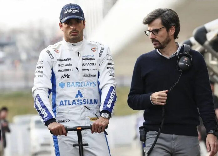 Carlos Sainz (nuotr. Twitter)