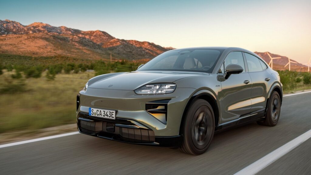 Elektrinis „Porsche Cayenne Coupe“ (nuotr. gamintojo)