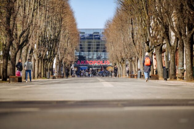 Rekonstruota Griunvaldo gatvė
