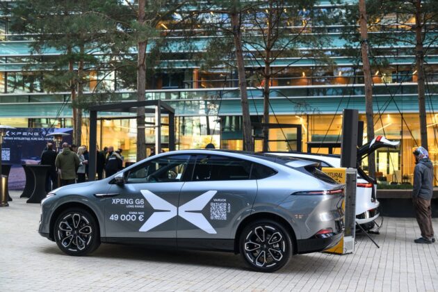 &bdquo;XPENG P7+&ldquo; ir &bdquo;X9&ldquo; automobilių pristatymas Vilniuje