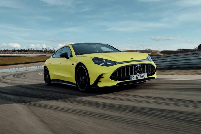 Elektrinis „Mercedes-AMG GT“ Elektrinis „Mercedes-AMG GT“