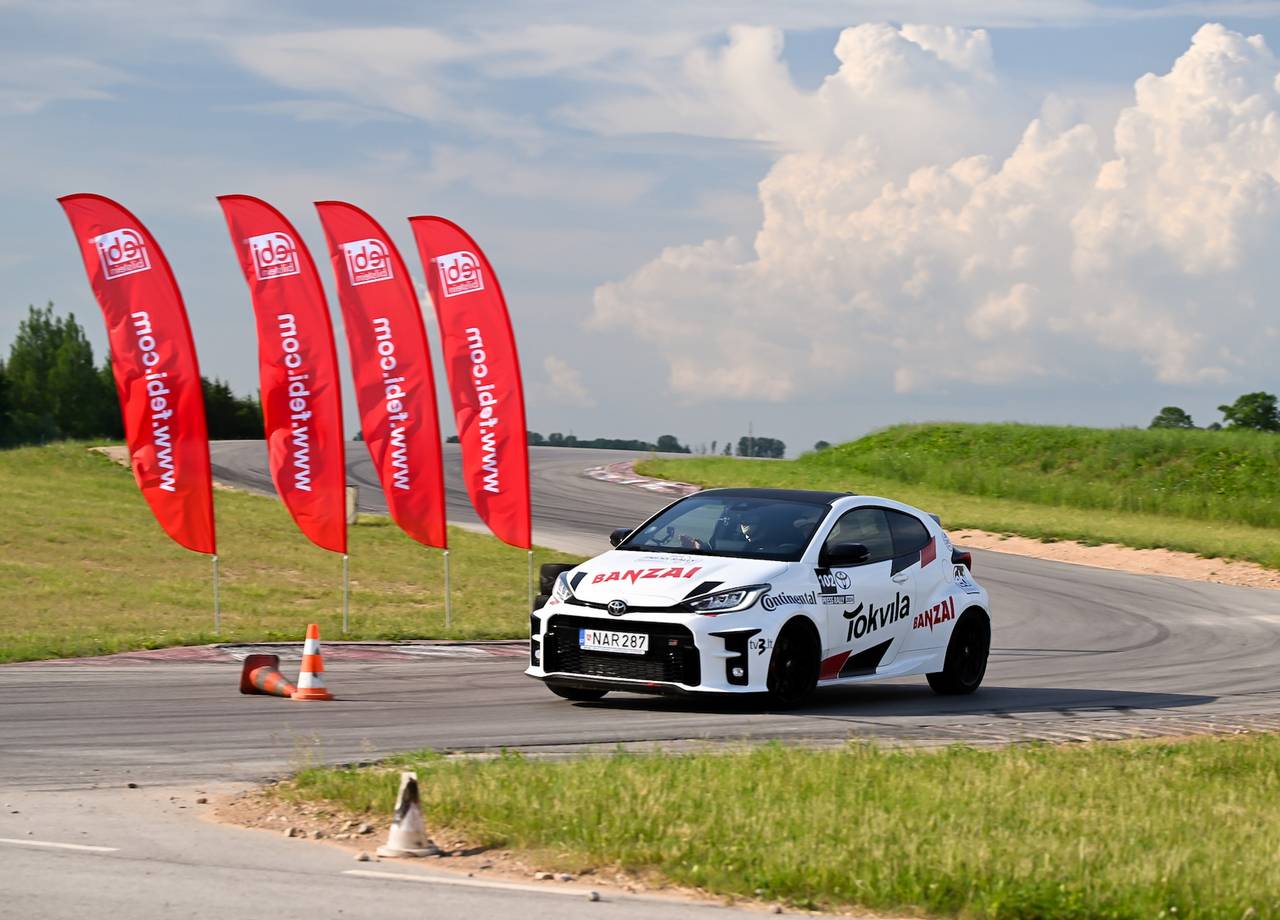 Press Rally varžybos Kuršėnų autodrome (Vytauto Pilkausko nuotr.)