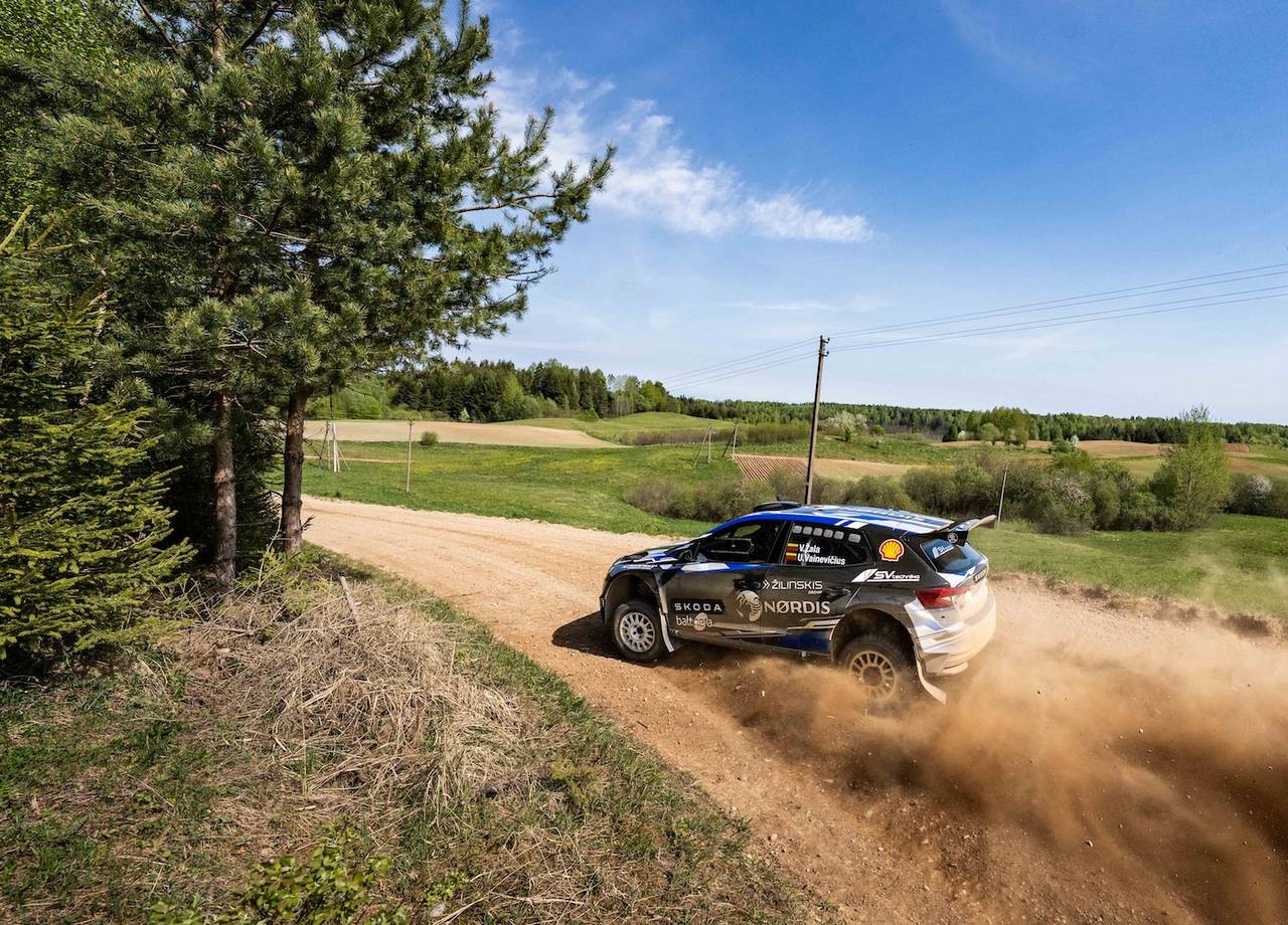 Vaidotas Žala ir Ugnius Vainevičius, „Škoda Fabia RS Rally2“