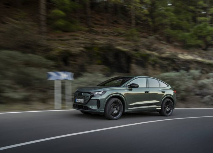 „Audi Q4 Sportback e-tron quattro S line“ (nuotr. gamintojo)