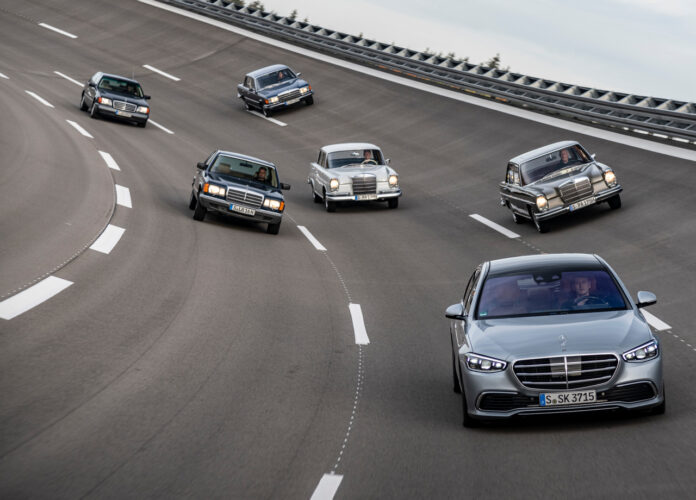 Mercedes-Benz S klasės modelių gama