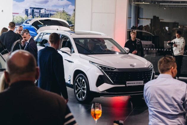&bdquo;MG&ldquo; automobilių pristatymas Vilniuje (nuotr. Vytautas Pilkauskas)