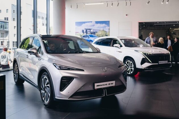 &bdquo;MG&ldquo; automobilių pristatymas Vilniuje (nuotr. Vytautas Pilkauskas)