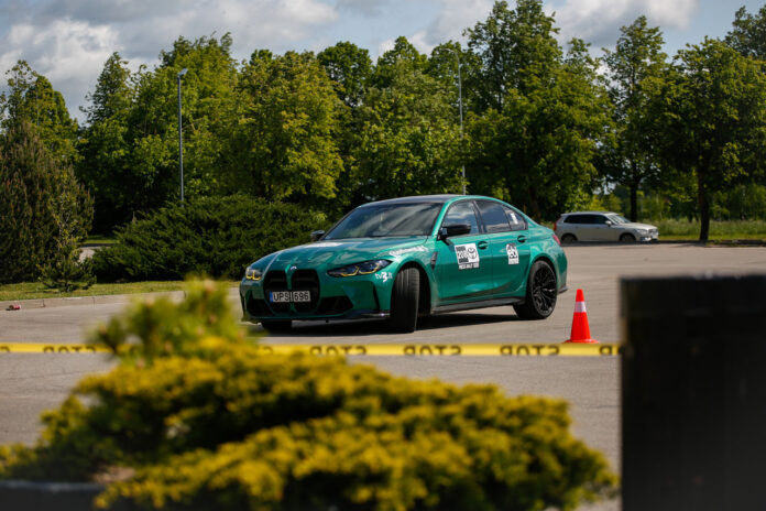 „Press Rally“ varžybų akimirka (nuotr. Vytauto Pilkausko)