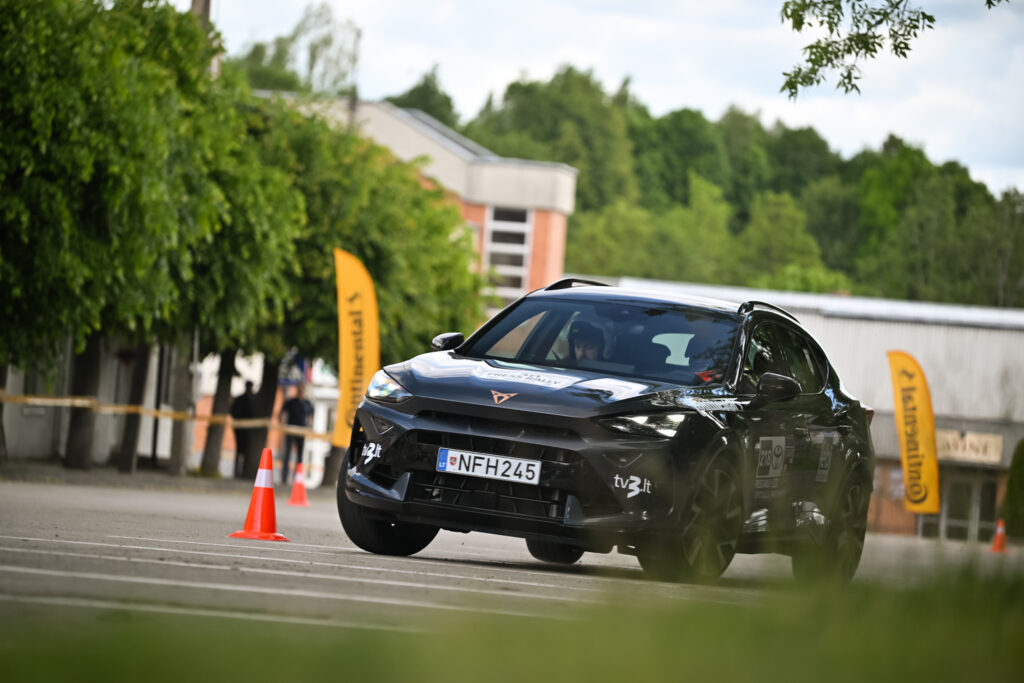 „Press Rally“ varžybų akimirka (nuotr. Vytauto Pilkausko)