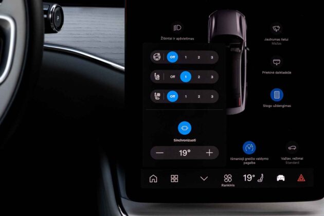 Elektrinis &bdquo;Volvo ES90&ldquo; sedanas (nuotr. Automobilistika.lt)