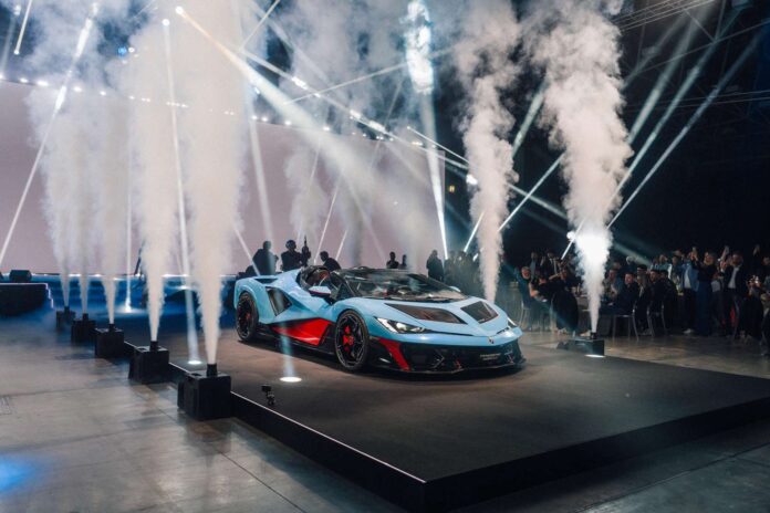 Ribotos laidos „Lamborghini Fenomeno Roadster“