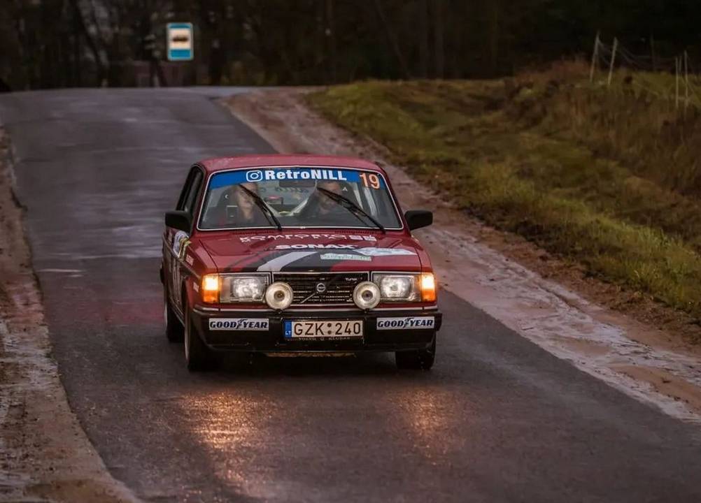 Tado Medelinsko ir Lino Žvinakevičiaus ekipažas
