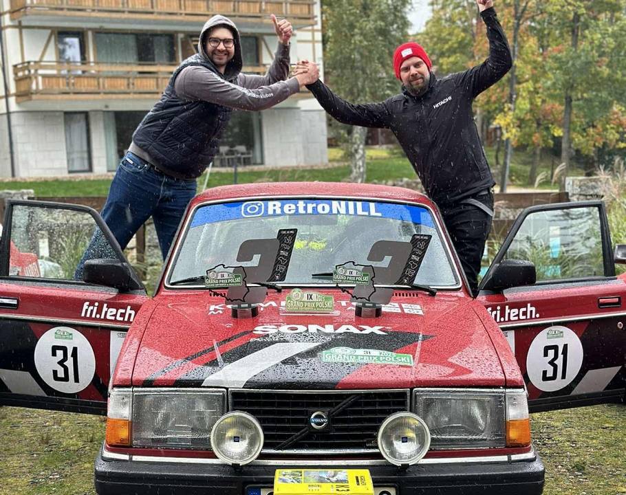 Tado Medelinsko ir Lino Žvinakevičiaus ekipažas 