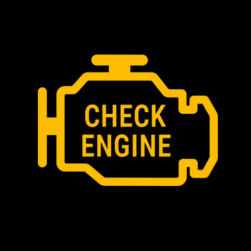 Variklio gedimo lempute „Check Engine