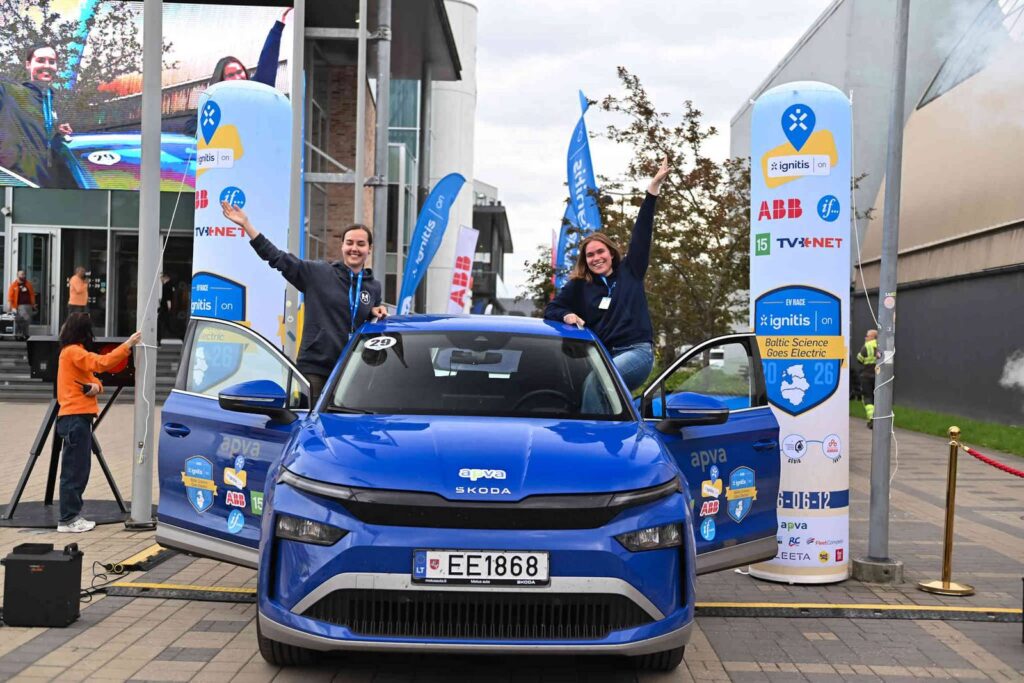 „Ignitis ON“ elektromobilių lenktynės (nuotr. organizatorių)