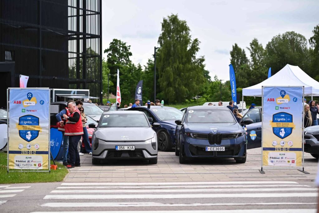 „Ignitis ON“ elektromobilių lenktynės (nuotr. organizatorių)