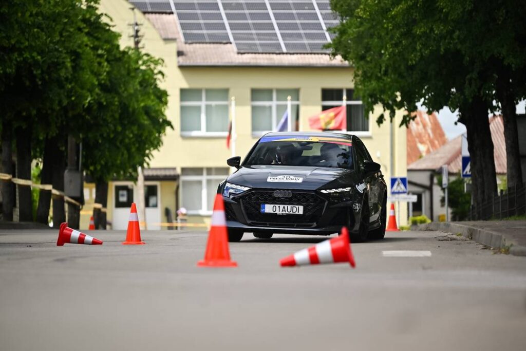 „Press Rally“ varžybų akimirka (nuotr. Vytautas Pilkauskas)
