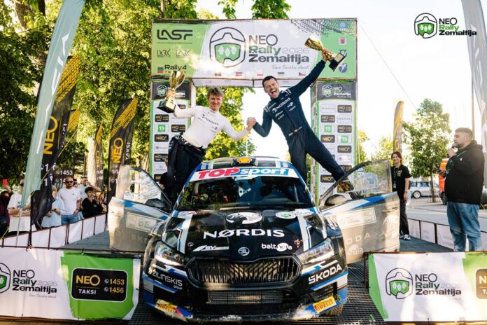 „Rally Žemaitija“ nugalėtojas Vaidotas Žala (nuotr. Andrius Laucius)