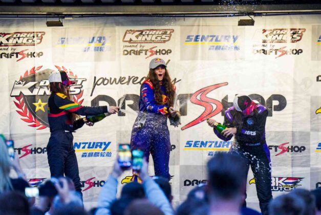 Akimirka i&scaron; &bdquo;Drift Kings&ldquo; varžybų (nuotr. organizatorių)