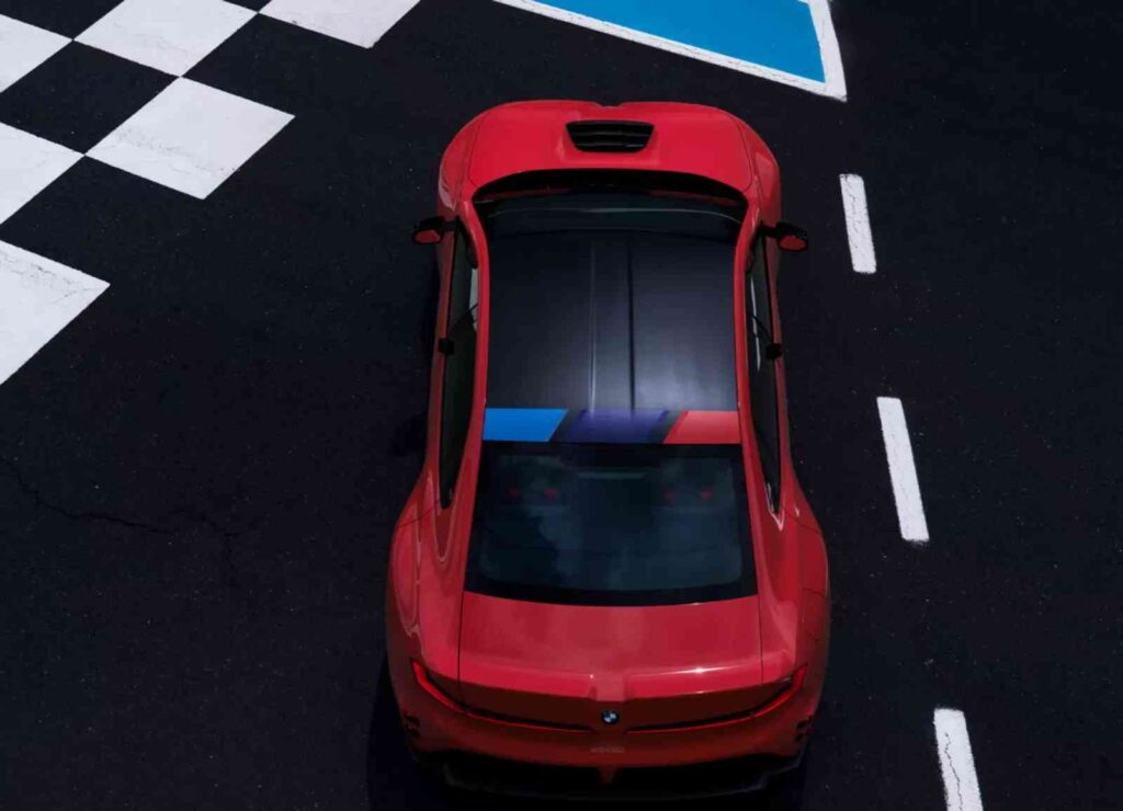 Elektrinės „BMW M3“ koncepcija (nuotr. gamintojo)