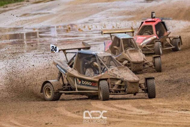 Latvijos ir Lietuvos ralio kroso čempionato etapas (nuotr. Rallycross.lv)