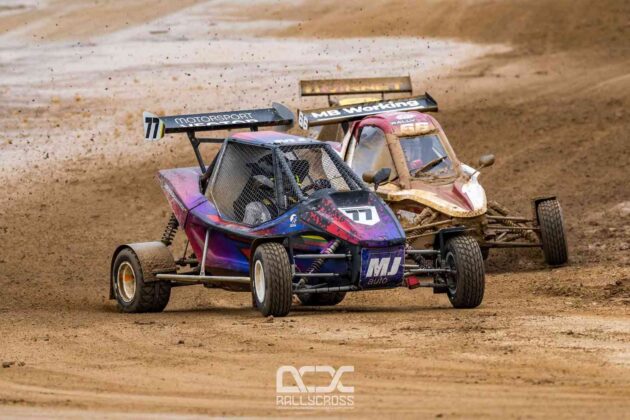 Latvijos ir Lietuvos ralio kroso čempionato etapas (nuotr. Rallycross.lv)
