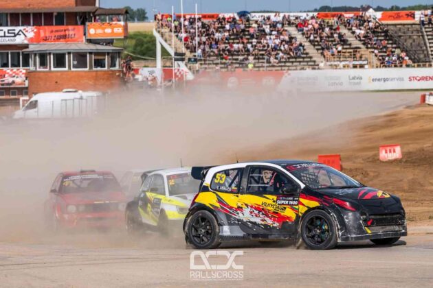 Latvijos ir Lietuvos ralio kroso čempionato etapas (nuotr. Rallycross.lv)