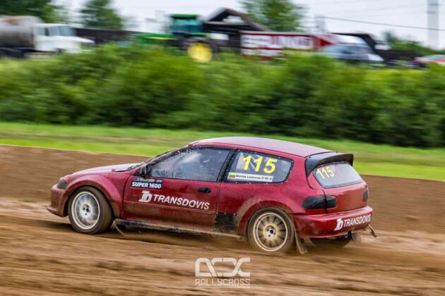 Latvijos ir Lietuvos ralio kroso čempionato etapas (nuotr. Rallycross.lv)