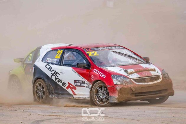 Latvijos ir Lietuvos ralio kroso čempionato etapas (nuotr. Rallycross.lv)