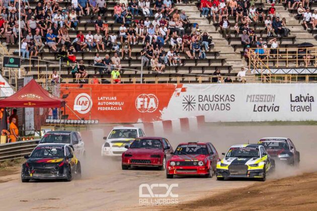 Latvijos ir Lietuvos ralio kroso čempionato etapas (nuotr. Rallycross.lv)