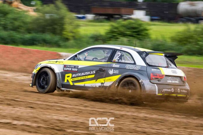 Latvijos ir Lietuvos ralio kroso čempionato etapas (nuotr. Rallycross.lv)