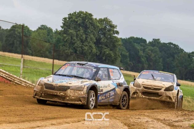 Latvijos ir Lietuvos ralio kroso čempionato etapas (nuotr. Rallycross.lv)