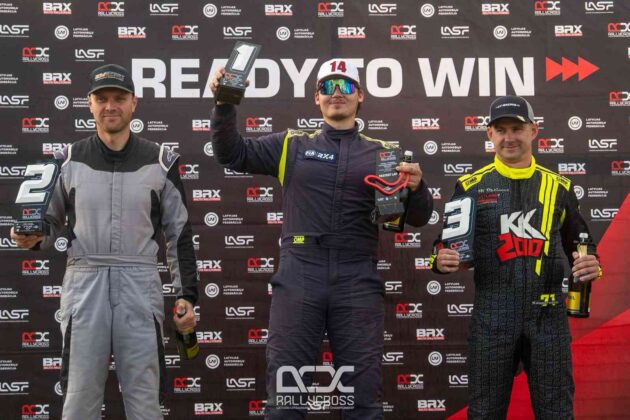 Latvijos ir Lietuvos ralio kroso čempionato etapas (nuotr. Rallycross.lv)