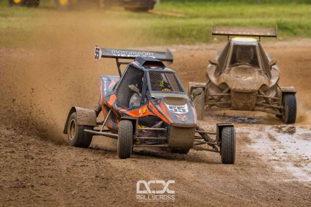 Latvijos ir Lietuvos ralio kroso čempionato etapas (nuotr. Rallycross.lv)
