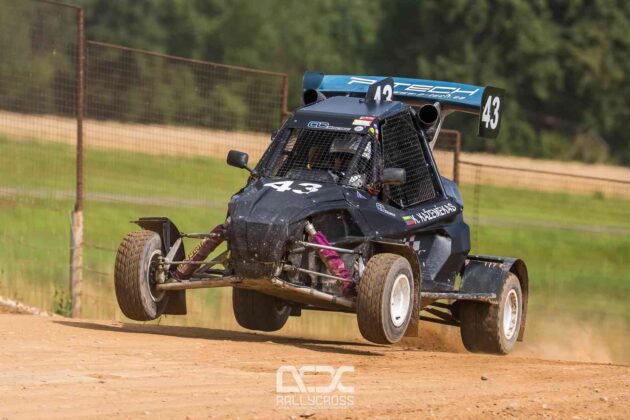 Latvijos ir Lietuvos ralio kroso čempionato etapas (nuotr. Rallycross.lv)