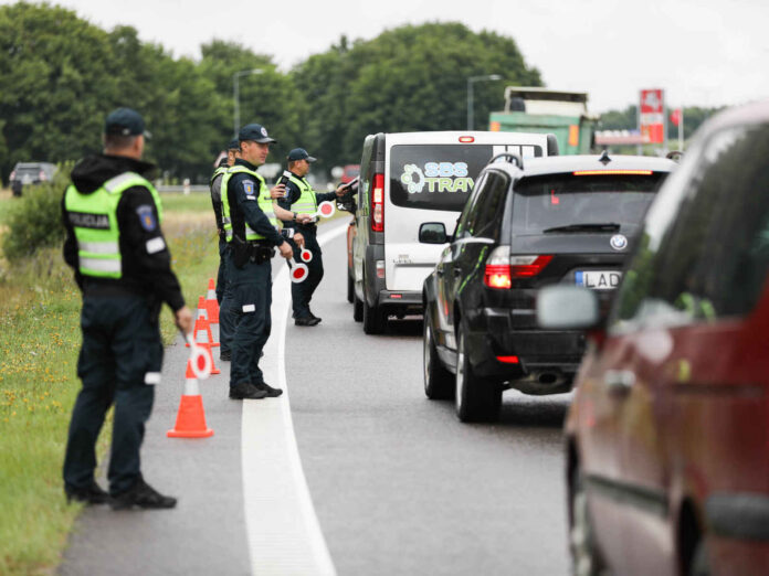 Lietuvos policijos reidas (nuotr. organizatorių)