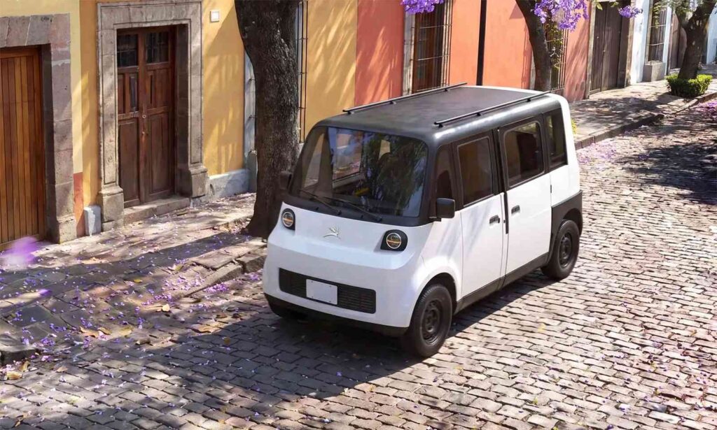Meksikietiškas elektromobilis (nuotr. gamintojo)