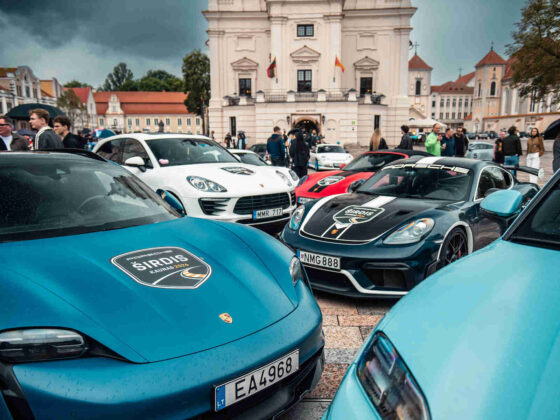 &bdquo;Porsche&ldquo; entuziastų renginys Kaune (nuotr. organizatorių)