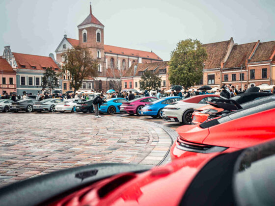 &bdquo;Porsche&ldquo; entuziastų renginys Kaune (nuotr. organizatorių)