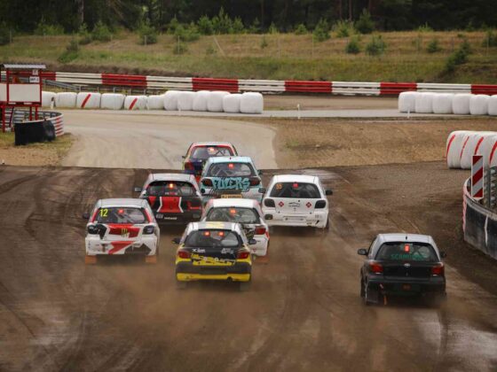 Varzybos Vilkyciu automobiliu sporto komplekse nuotr. organizatoriu 1