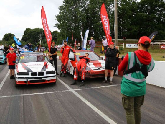 Varžybos Vilkyčių automobilių sporto komplekse (nuotr. organizatorių)