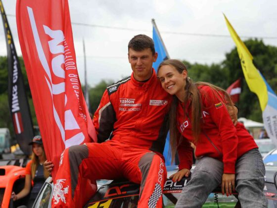 Varžybos Vilkyčių automobilių sporto komplekse (nuotr. organizatorių)