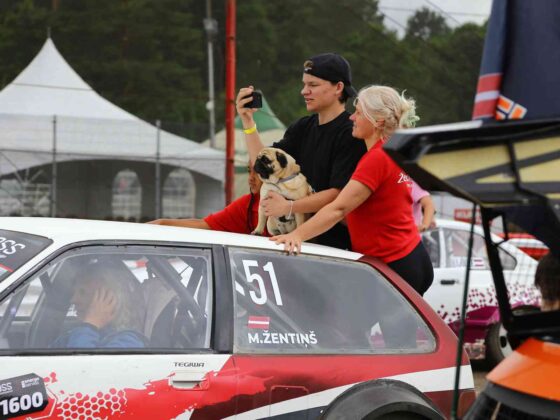 Varžybos Vilkyčių automobilių sporto komplekse (nuotr. organizatorių)