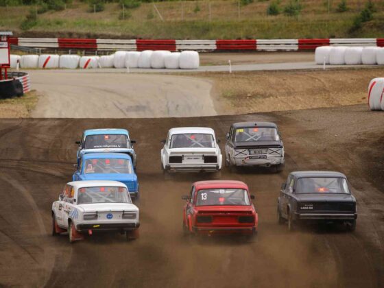 Varžybos Vilkyčių automobilių sporto komplekse (nuotr. organizatorių)