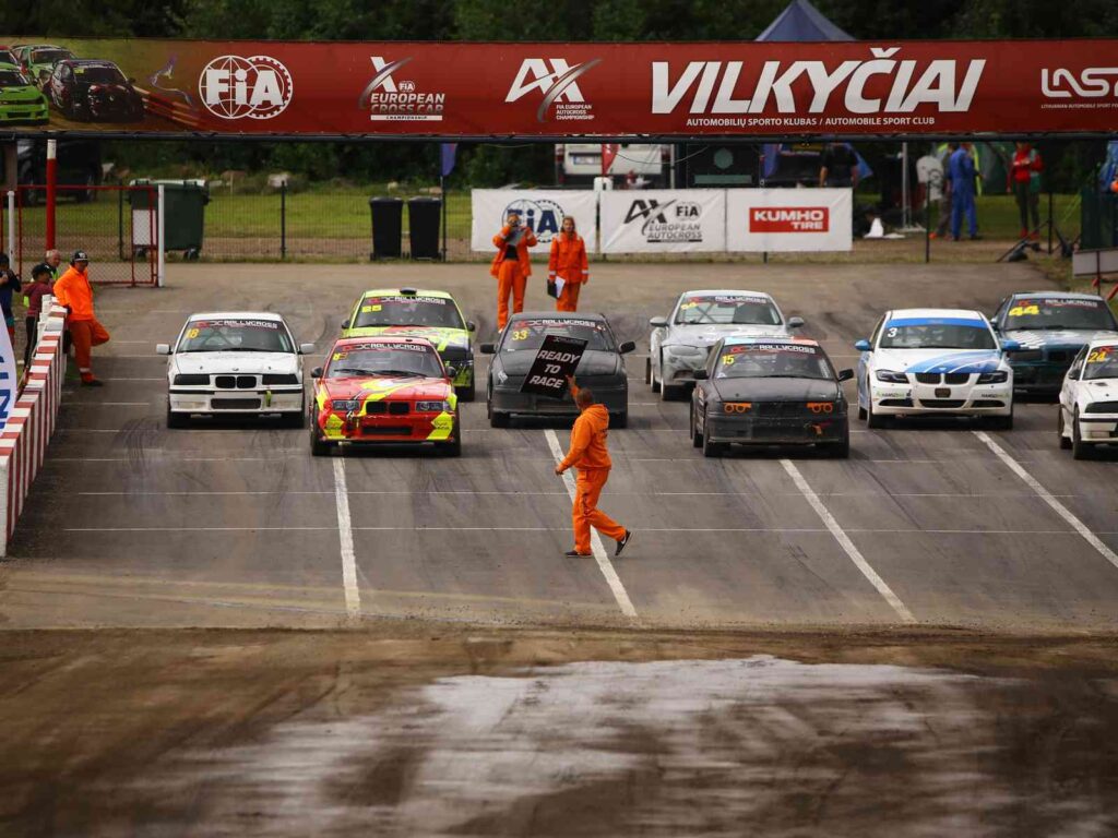 Varžybos Vilkyčių automobilių sporto komplekse (nuotr. organizatorių)