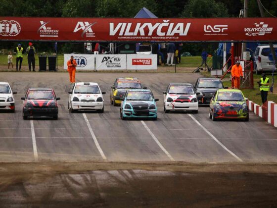 Varžybos Vilkyčių automobilių sporto komplekse (nuotr. organizatorių)