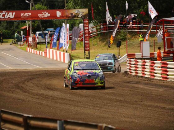 Varžybos Vilkyčių automobilių sporto komplekse (nuotr. organizatorių)