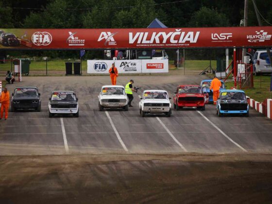 Varžybos Vilkyčių automobilių sporto komplekse (nuotr. organizatorių)