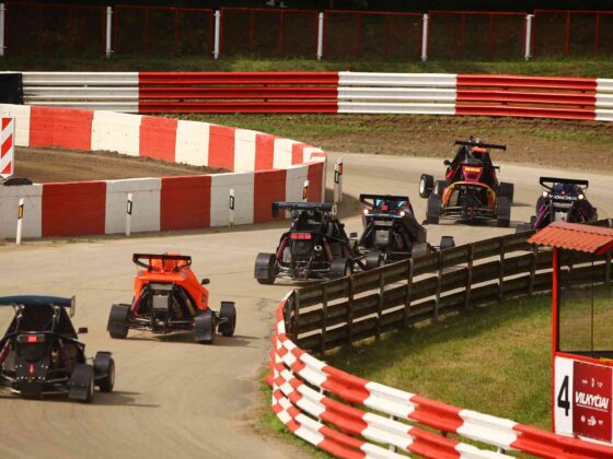 Varžybos Vilkyčių automobilių sporto komplekse (nuotr. organizatorių)