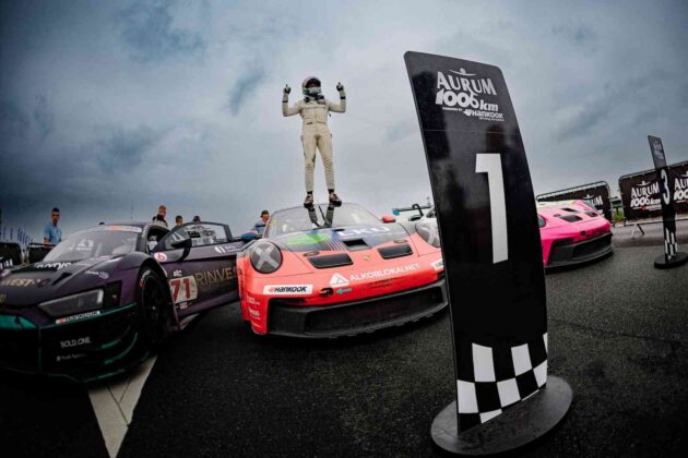 &bdquo;Aurum 1006 km&ldquo; lenktynių fini&scaron;as (nuotr. organizatorių)